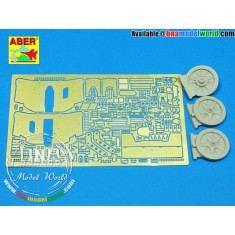 1/35 German 5cm Anti-tank Gun Pak 38 Detail-up Set for Dragon kit