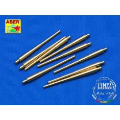 1/350 406mm/16in Long Gun Barrels for USS North Carolina,Washington (9pcs)