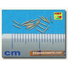 1/350 12.7mm/0.5in Vickers Mk.III Machine Gun Barrels for Royal Navy Ships (20pc