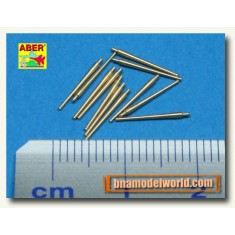 1/350 100mm Gun Barrels M1930 L45 for French Ships (12pcs)