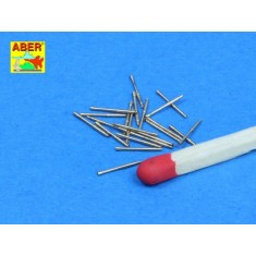 1/350 37mm/54 Breda Gun Barrels (20pcs) for Italian Navy Ships