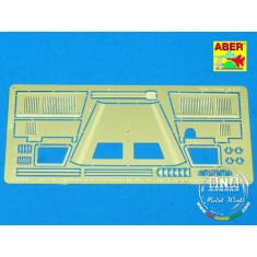 Photoetch for 1/35 German 3 ton Half-track SdKfz.11 Engine Overlay for AFV Club