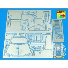 1/35 Fenders &Engine Overlay for German Sdkfz.11 3t Half-track Late for AFV Club