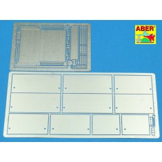 1/35 German Schurzen/Side Armour Skirts for Captured Russian T-34/76 Tank