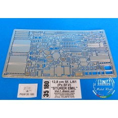 Photoetch for 1/35 12.8cm SFL/61(Pz.Sf.V) "Sturer Emil" for Trumpeter kit