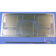 Tool Boxes for 1/35 Soviet KV-1/KV-2 Late Type Early Fenders for Trumpeter kit