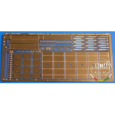 Photoetch for 1/35 Soviet KV-1 Box-type Lubricant Tanks for Trumpeter kit