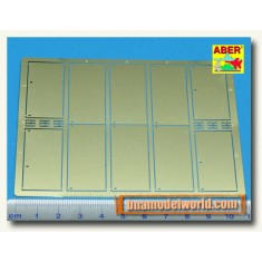 Side Skirts for 1/35 Panther Ausf.G/F &Jagdpanther for Tamiya/Italeri kits