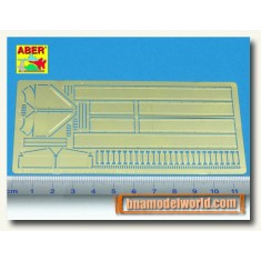 Photo-etched Fenders for 1/35 Sherman with HVSS Suspension