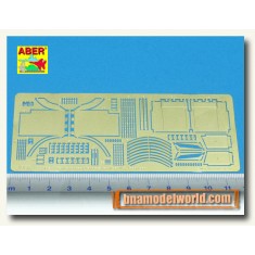 Front and Back Photo-etched Fenders for 1/35 WWII German Tiger II & Jagdtiger