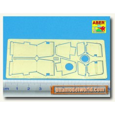 Photo-etched Fenders for 1/35 German SdKfz.250 "Neu"
