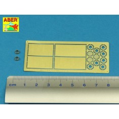 1/35 Feifel Air Cleaners Tubes for Early Tiger I Ausf.E SdKfz.181 for Dragon/RFM/Tamiya