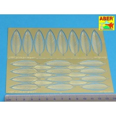Photo-Etched Palm Leaves set 2 for 1/24, 1/25, 1/32 and 1/35 scales