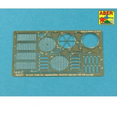 1/35 Panther Ausf.G & Jagdpanther Ausf.G2 (late) Grilles for Takom Model
