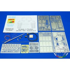 Upgrade Set for 1/35 German Panzer V Ausf.D&A SdKfz.171 Panther for Dragon kit