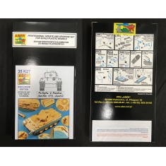 1/35 PzKpfw.V Ausf.D (SdKfz.171) Panther Detail Set for Tamiya kits