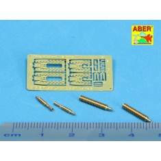 1/35 Machine Gun ZB 37 Metal Barrels for Panzer 35/38(t) (2 barrels)