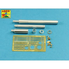 1/35 Russian T-80U/UM/UD/Ukrainian T-84 125mm 2A46M-4 Gun Barrel for Trumpeter/Zvezda kits