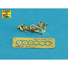 1/35 Gun Barrel Tips for MG 08 (3pcs) & MG 08/15 (3pcs)