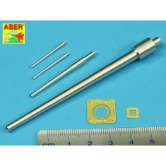 1/35 Armament for US M6 Heavy Tank (1x 76.2mm M7, 1x 37mm M6, 2x 12.7mm Browning M2 HB)