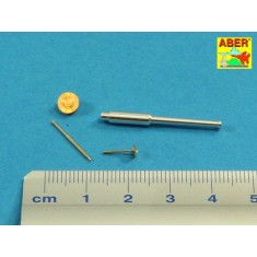 1/35 Barrels Set for Soviet Tank T-50 for Hobby Boss kit (1x 45mm 20K, 2x 7.62mm DT)