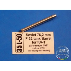 1/35 76.2mm F-32 Gun Barrel for Soviet KV-1 (early model) for Trumpeter kit