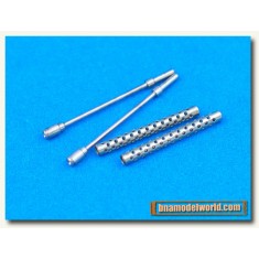 1/35 Set of 2 Turned US .30 Cal Barrels for Machine Gun Browning M-1919 A4