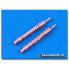 1/35 Set of 2 Barrels for German Tank MG34 Machine Guns
