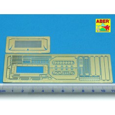 1/48 Russian Medium Tank T-34/76 Model 1941 Vol.2 Grille Cover set for Tamiya kit