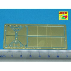 1/48 Photo-Etched Rear Large Fuel Tanks for Russian Tank T-34/76 kit