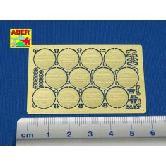 1/48 German WWII 200Ltr. Fuel Drum Covers
