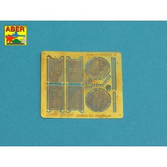 1/48 SdKfz.186 Jagdtiger Grilles for Tamiya kits