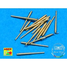 1/700 10.5cm SFLAK Barrels SKC/33 used in LC/31 Mount for German Warships x16pcs