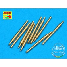 1/700 40.6cm Barrels for British Navy Ships: Nelson, Rodney (9pcs)