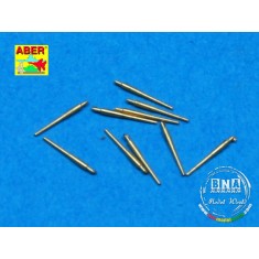 1/700 12cm Barrels for Royal Navy Ships (10pcs)