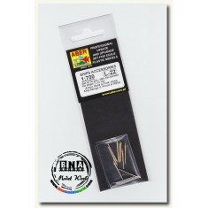 1/700 35.6cm Barrels for HMS Ships Anson,Duke of York,Howe etc (10pcs)