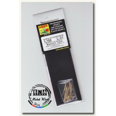 1/700 Barrels for German Battleship Bismarck,Tirpitz for Dragon kits (36pcs)