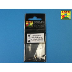 1/72 German 75mm KwK 40 L/43 Barrel for PzKpfw.IV Ausf.G