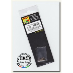 1/48 Turned US .50 Cal 12.7mm Standard Barrels for Machine Gun Browning M2 x2pcs
