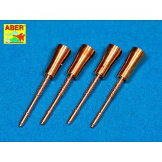 Armament for 1/72 British Fighter Hurricane Mk.II Hispano 20mm x4pcs
