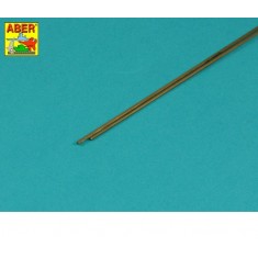 Brass Hexagonal Rods (diameter: 1.5mm, Length: 245mm, 2pcs)
