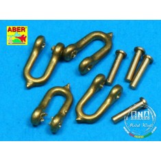 1/35 Early Model Shackle for German Panzer VI Tiger Ausf B (4pcs)