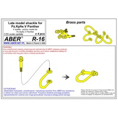 1/35 Late Model Shackles for PzKpfw.V Panther (x4pcs)