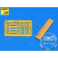 1/35 Barrel Cleaning Rods with Brackets for German Tiger I