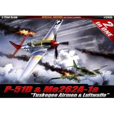 1/72 North-American P-51D & Messerschmitt Me 262A-1 "Tuskegee Airmen & Luftwaffe" [2in1]
