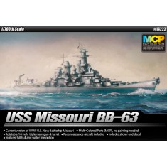1/700 USS Missouri BB-63 (multi-colour parts)