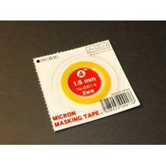 1.5mm Micron Masking Tape (Length: 5 metres)