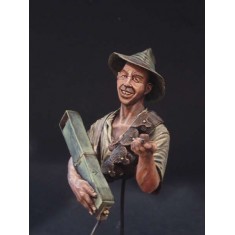 1/10 WWI ANZAC at Gallipoli with Trench Periscope (1 Resin Bust)