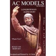 1/10 English Longbowman "Pluck Yew", Battle of Agincourt (1 Resin Bust)