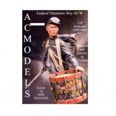 1/10 Federal Drummer Boy of the American Civil War (1 Resin Bust)